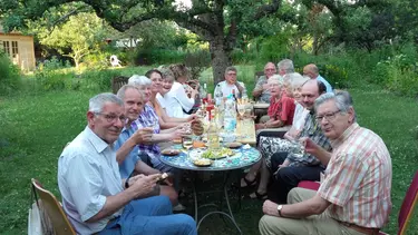 Chor-Sommerfest im Pfarrgarten
