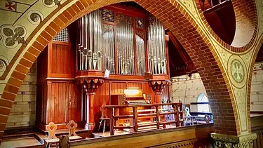 Schuke-Orgel nach Fertigstellung ihrer vollständigen Restaurierung 2019