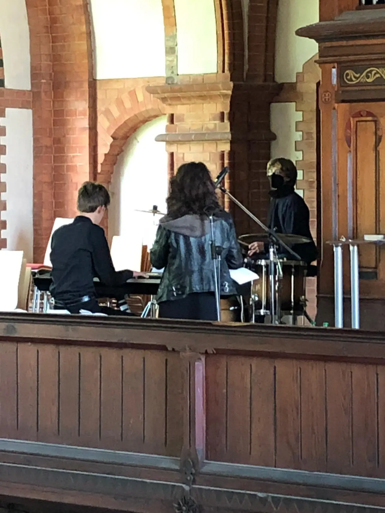 Minikonzert mit der Jugendband der Popkantorei